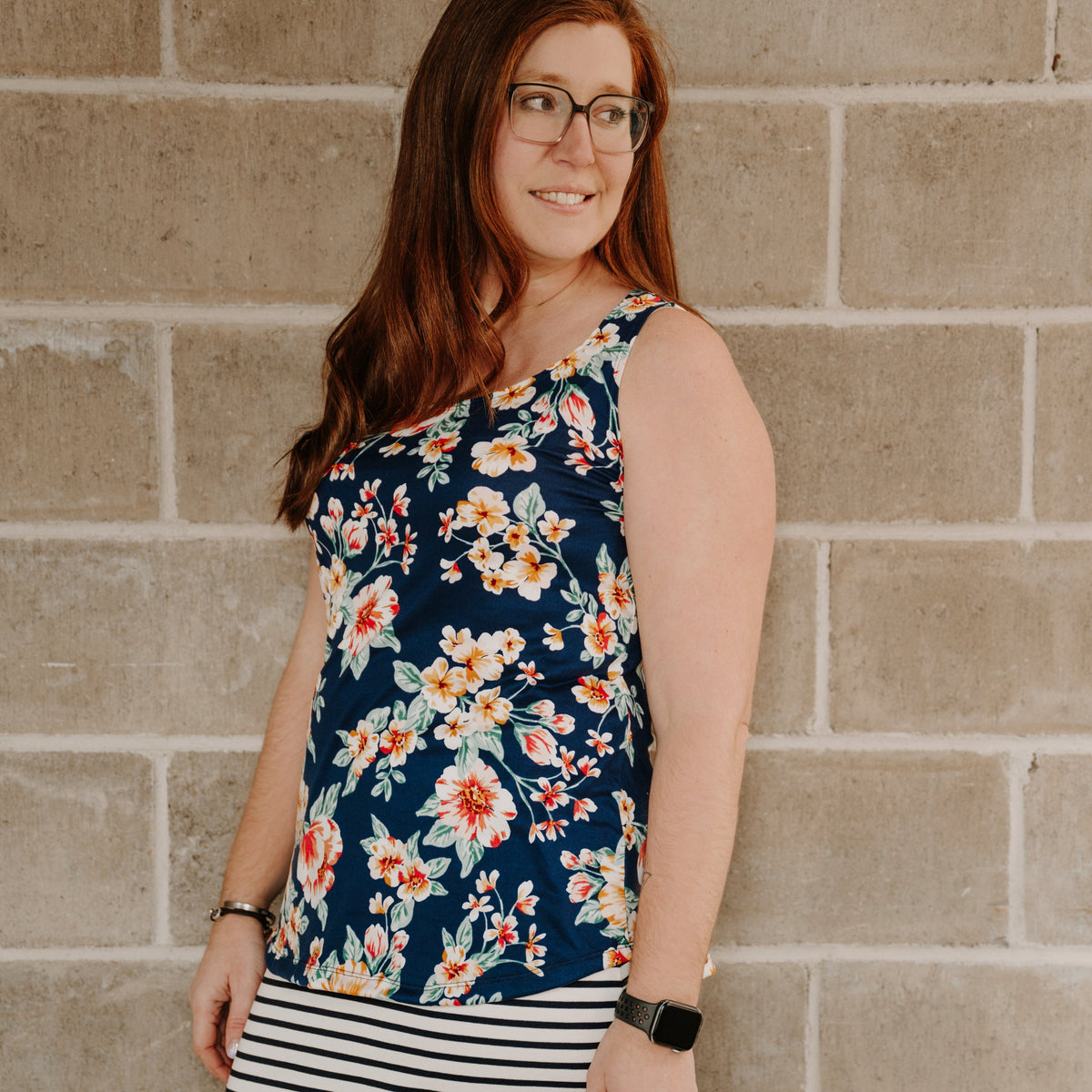 Haut Camisole Pull&Bear Moutarde – Motifs Floraux Et Dentelle, Occasion Très Bon état