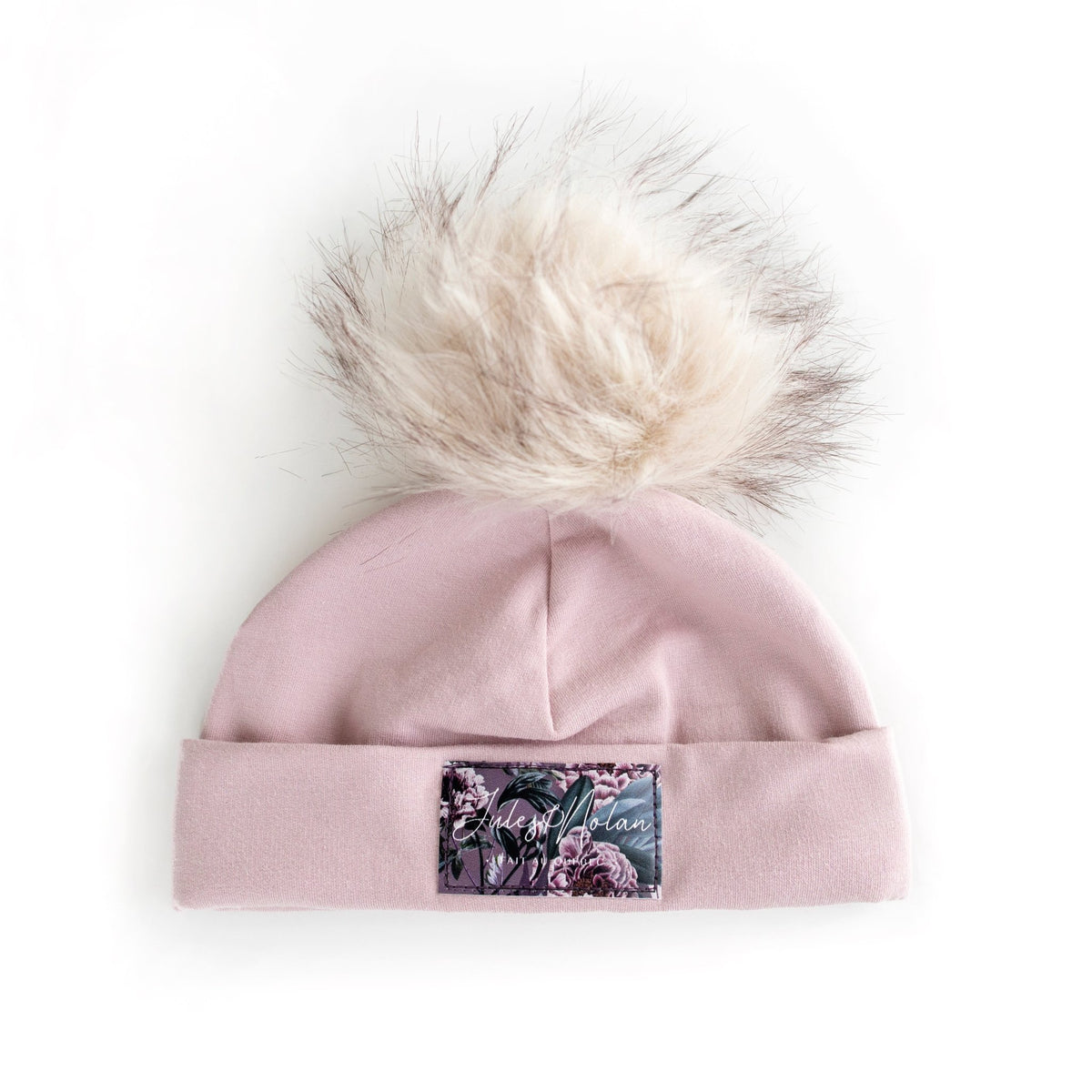 Jules Nolan -Tuque non doublée (automne) Rose – MomMe et Cie