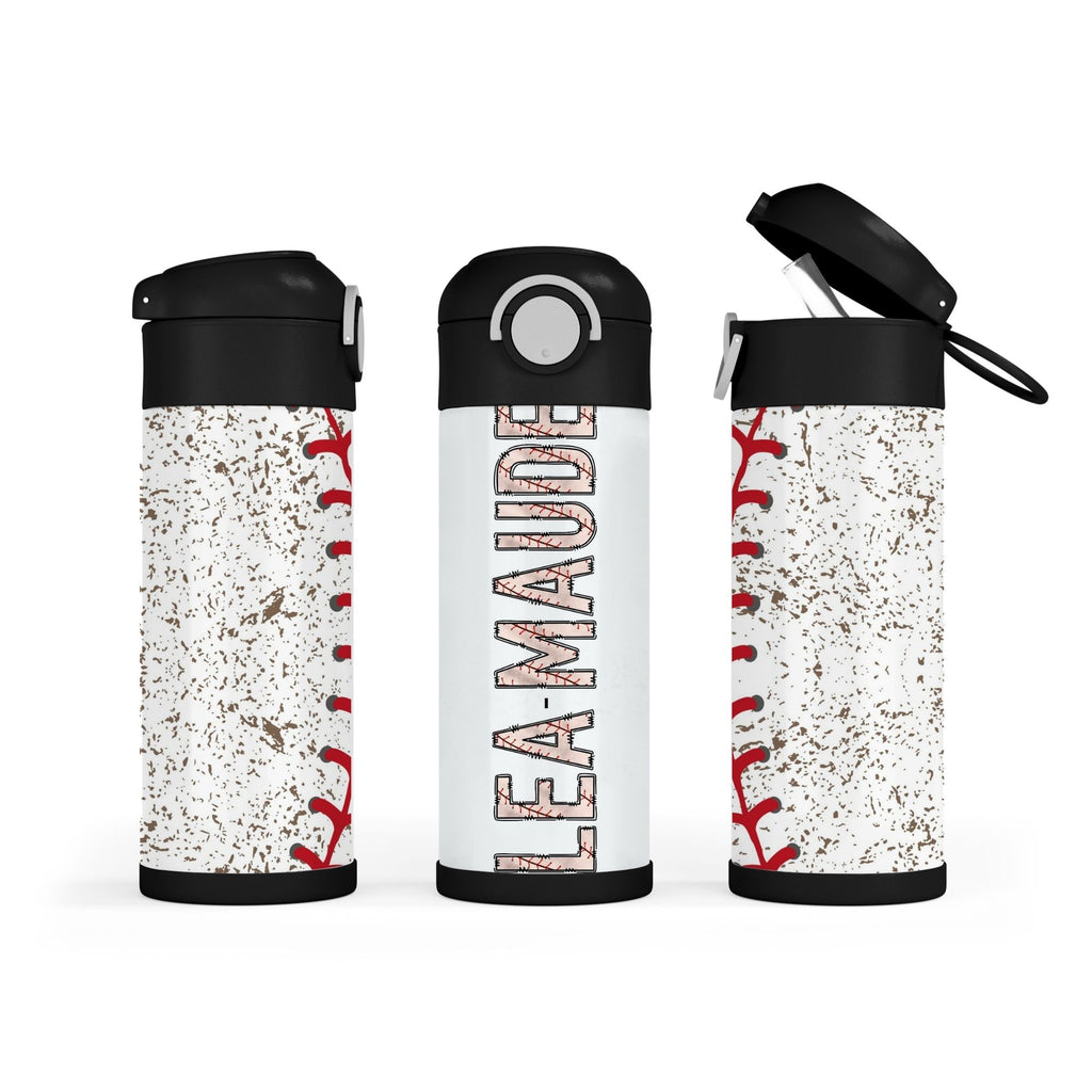 Bouteille isolante 12 oz pour enfant - BASEBALL BALLE