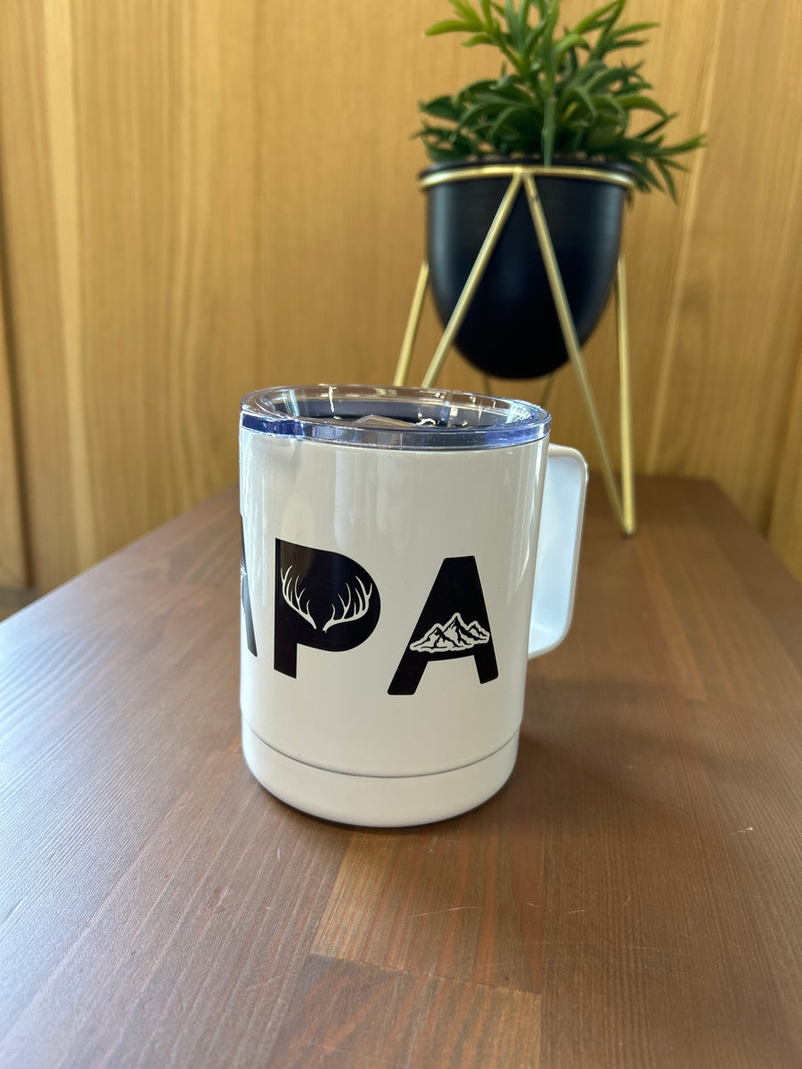 Tasse isolante 12 oz - PAPA Chasse - MomMe et Cie Inc Tasse isolante 12 oz - PAPA Chasse - MomMe et Cie Inc
