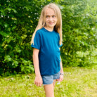 t-shirt-bamboo-enfant-bleu