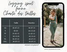 Legging de sport pour femme à taille haute avec poches noir - MomMe et Cie Inc.