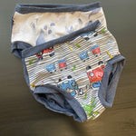 ECO-Sous-vêtements - Trios Bobettes et boxers confectionnés avec des retailles - MomMe et Cie Inc.