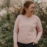 Sweater Mily rose - MomMe et Cie Inc.